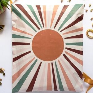 20- 10x13 boho sun polymailers